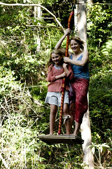 Jodie Foster y Abigail Breslin en La Isla de Nim