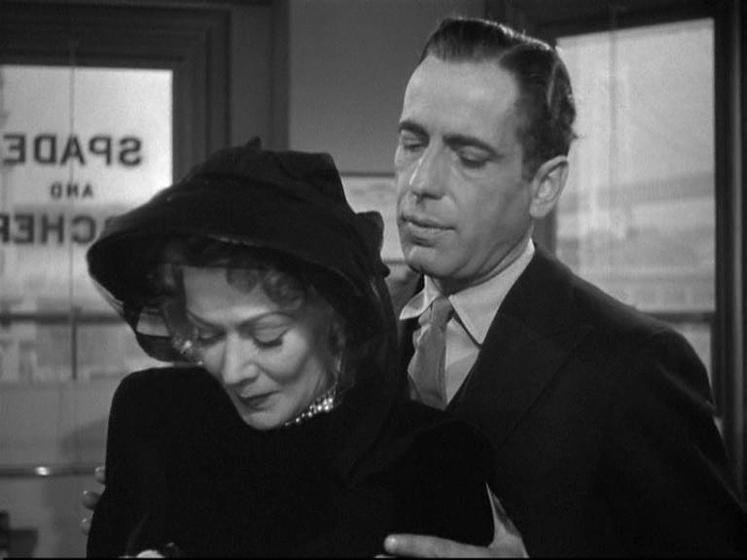 Humphrey Bogart en El Halcón Maltés