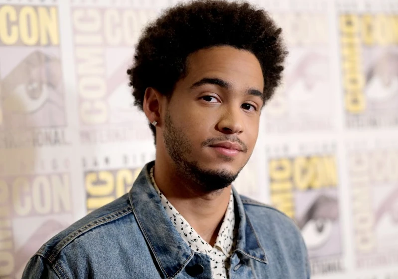 Jorge Lendeborg Jr. en bumblebee (Comic con San Diego. Julio 2018)