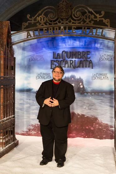 Guillermo del Toro en La Cumbre Escarlata (Photocall en Barcelona. Octubre 2015)