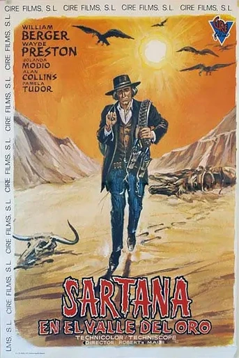 Poster de Sartana en el Valle de Oro