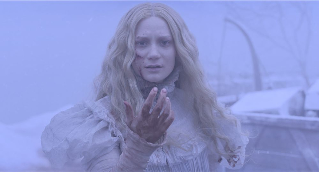 Mia Wasikowska en La Cumbre Escarlata