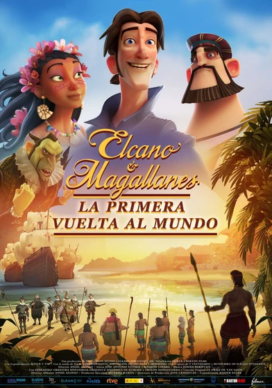 Imagen de elcano-y-magallanes-la-primera-vuelta-al-mundo (Cartel español)