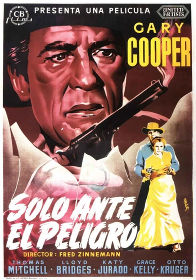 Imagen de solo-ante-el-peligro (Cartel)