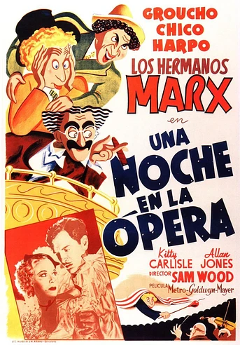 Poster de Una noche en la ópera