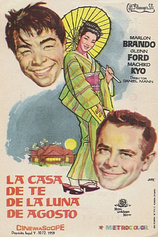 poster of movie La Casa de Té de la Luna de Agosto 