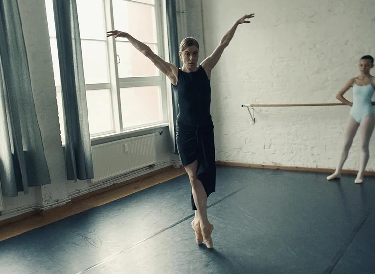 Sarah Grether en grand-jete