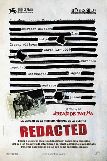 Poster de Redacted