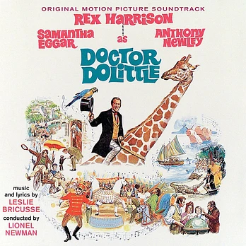 Carátula de la banda de sonido de El Extravagante Doctor Dolittle