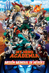 poster of movie My Hero academia: Misión Mundial de héroes