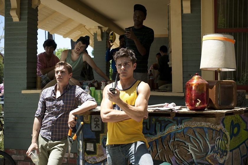 Zac Efron, Christopher Mintz-Plasse y Dave Franco en Malditos vecinos