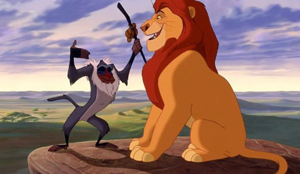 Imagen de el-rey-leon (Rafiki y Simba)