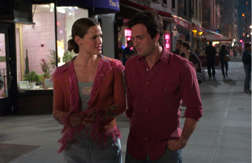Jennifer Garner y Mark Ruffalo en El Sueño de mi Vida