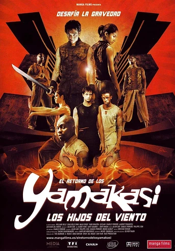 Poster de El Retorno de los Yamakasi, los Hijos del Viento