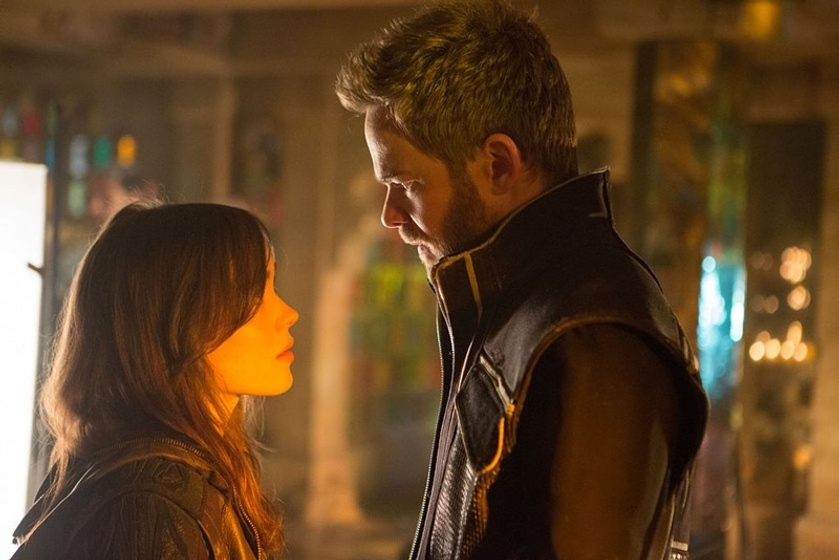 Shawn Ashmore y Elliot Page en X-Men: Días del Futuro Pasado