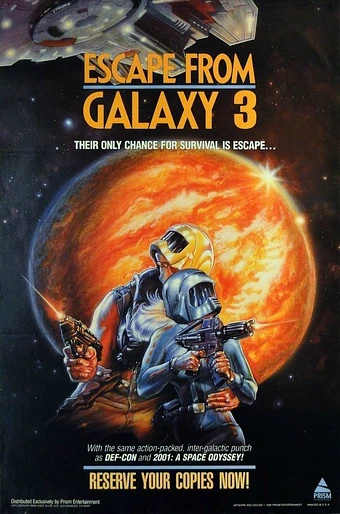Poster de Star Crash 2: Huida de la tercera galaxia