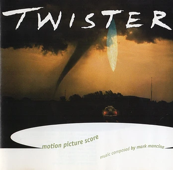 Carátula de la banda de sonido de Twister