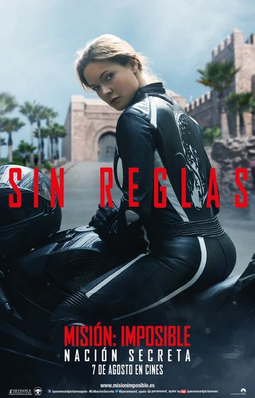 Imagen de Misión: Imposible. Nación secreta (Cartel personajes español)