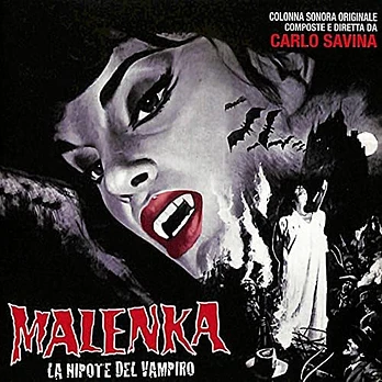 Carátula de la banda de sonido de Malenka, la sobrina del vampiro