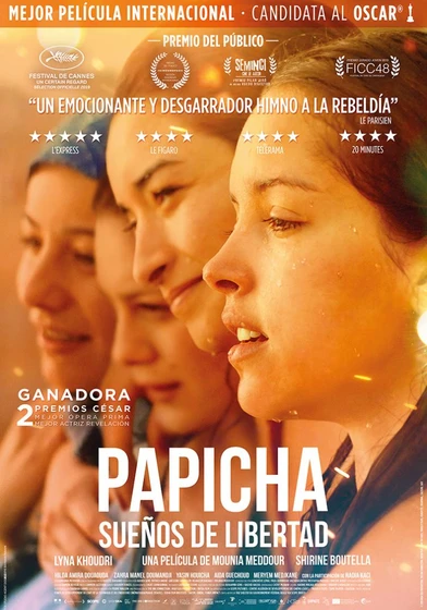 Imagen de papicha-suenos-de-libertad (Cartel español)