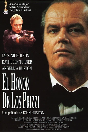 Poster de El Honor de los Prizzi