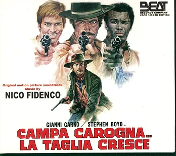 Carátula de la banda de sonido de Los Cuatro de Fort Apache