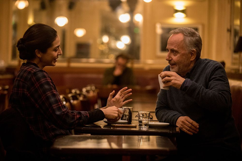 Fabrice Luchini y Zineb Triki en Lo Mejor está por llegar