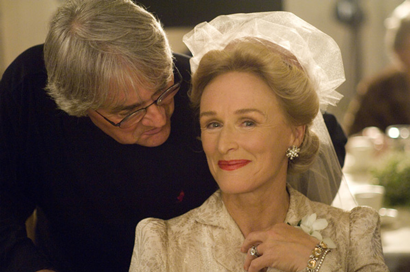 Glenn Close y Lajos Koltai en El Atardecer