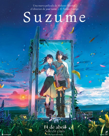 Imagen de suzume (Cartel español)