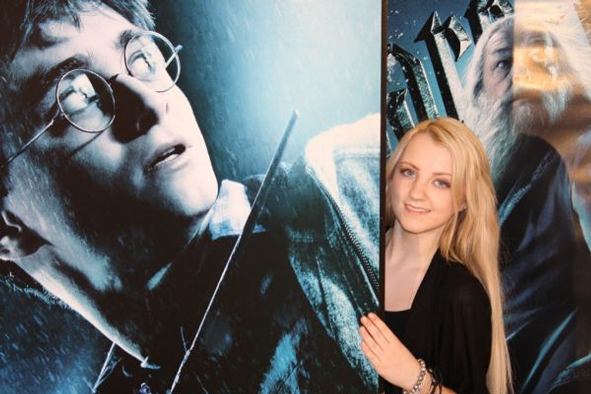 Evanna Lynch en Harry Potter y el Misterio del Príncipe (Promoción en Mallorca. Julio 2009)