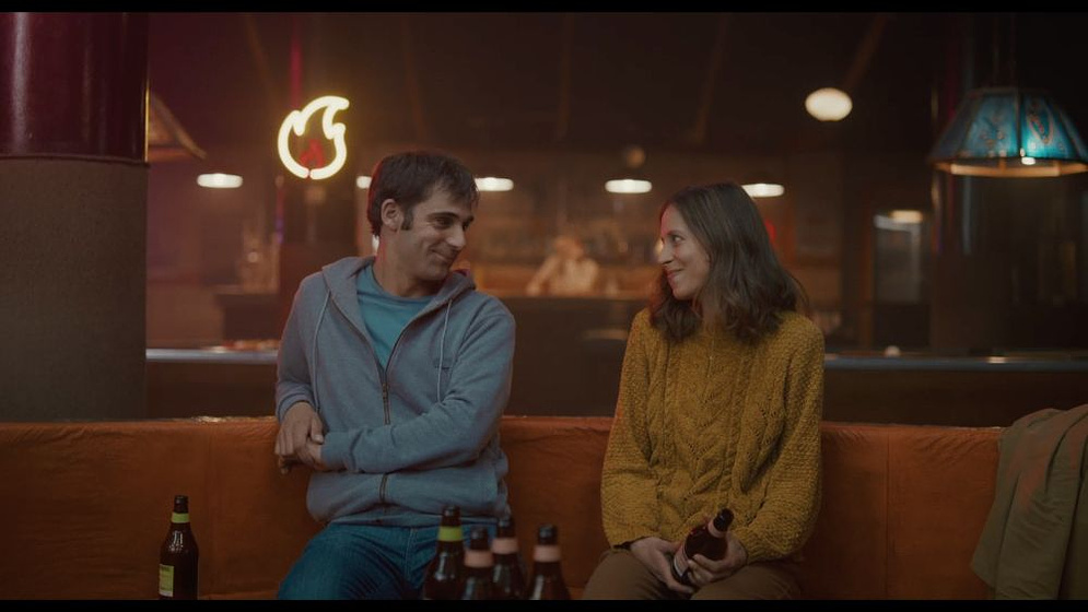 Inés Efron y Joseba Usabiaga en El Vasco