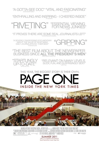 Poster de Page One: Inside the New York Times