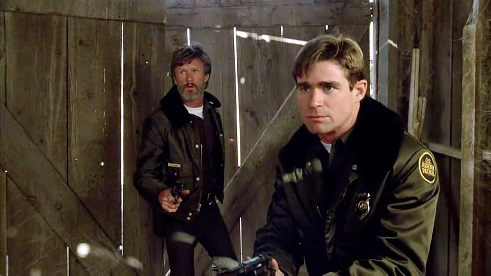 Kris Kristofferson y Treat Williams en flashpoint