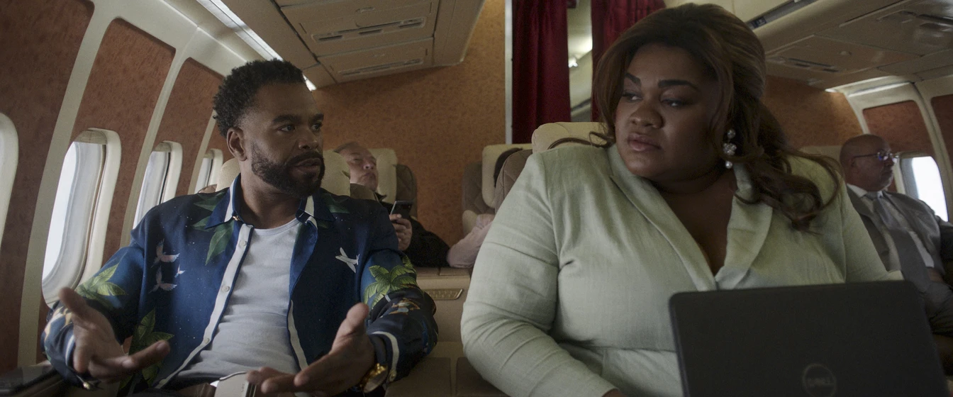 Method Man y Da'Vine Joy Randolph en shadow-force