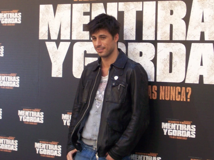 Hugo Silva en Mentiras y Gordas (Rueda de prensa en Madrid. Marzo 2009)