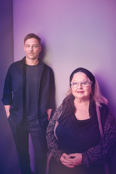 Hanna Schygulla y Tom Wlaschiha en Yunan (Berlinale. Febrero 2025)