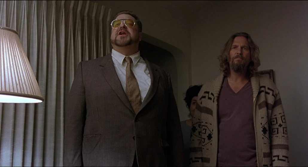John Goodman y Jeff Bridges en El Gran Lebowski