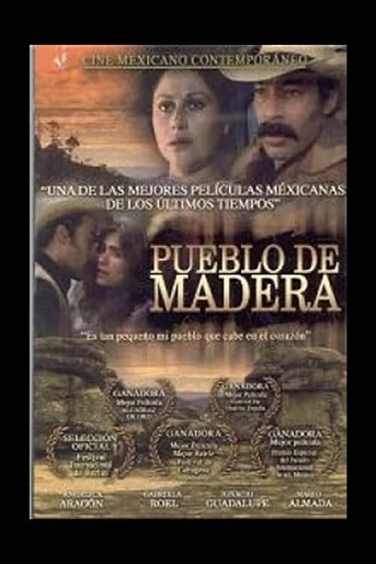 Poster de Pueblo de madera