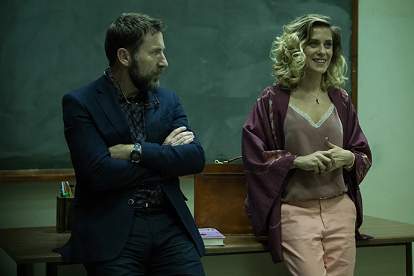 Javier Gutiérrez y María León en el-autor