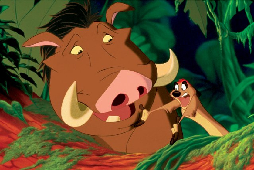 Imagen de El Rey León (Timón y Pumba)