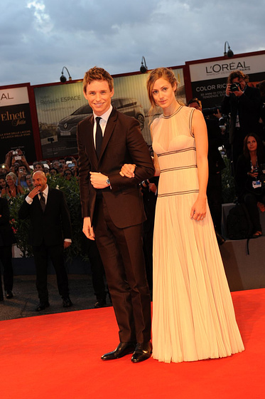 Eddie Redmayne y Alicia Vikander en La Chica Danesa (Presentación en Venecia. Septiembre 2015)