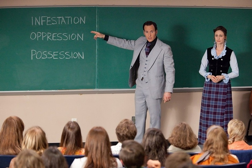 Vera Farmiga y Patrick Wilson [I] en Expediente Warren. The Conjuring