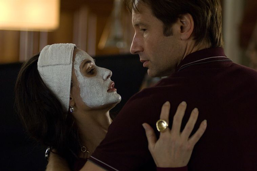 Demi Moore y David Duchovny en La Familia Jones