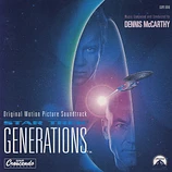 Carátula de la banda de sonido de Star Trek. La Próxima Generación