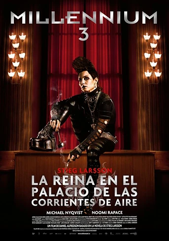 Poster de Millennium 3: La reina en el palacio de las corrientes de aire