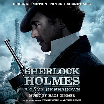 Carátula de la banda de sonido de Sherlock Holmes: Juego de sombras