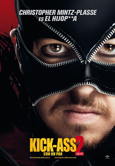 Imagen de Kick-Ass 2, con un par (Cartel personajes español)