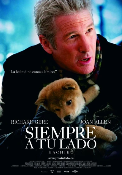 Imagen de siempre-a-tu-lado-hachiko (Cartel español)