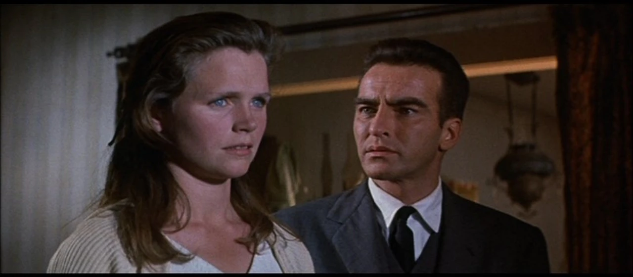 Lee Remick y Montgomery Clift en rio-salvaje-1960