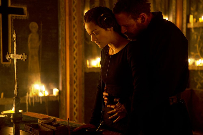 Marion Cotillard y Michael Fassbender en Macbeth